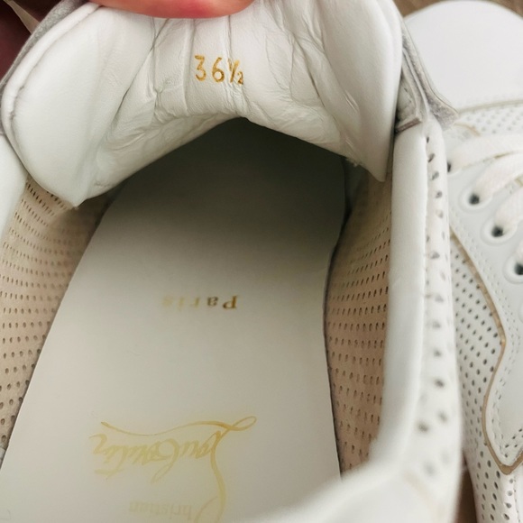 🔥Authentic Christian Louboutin Women’s Sneakers 36.5 - Picture 7 of 16